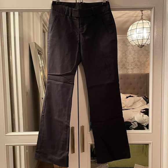 Banana Republic Black Martin Pants - Size 00P - Picture 1 of 3